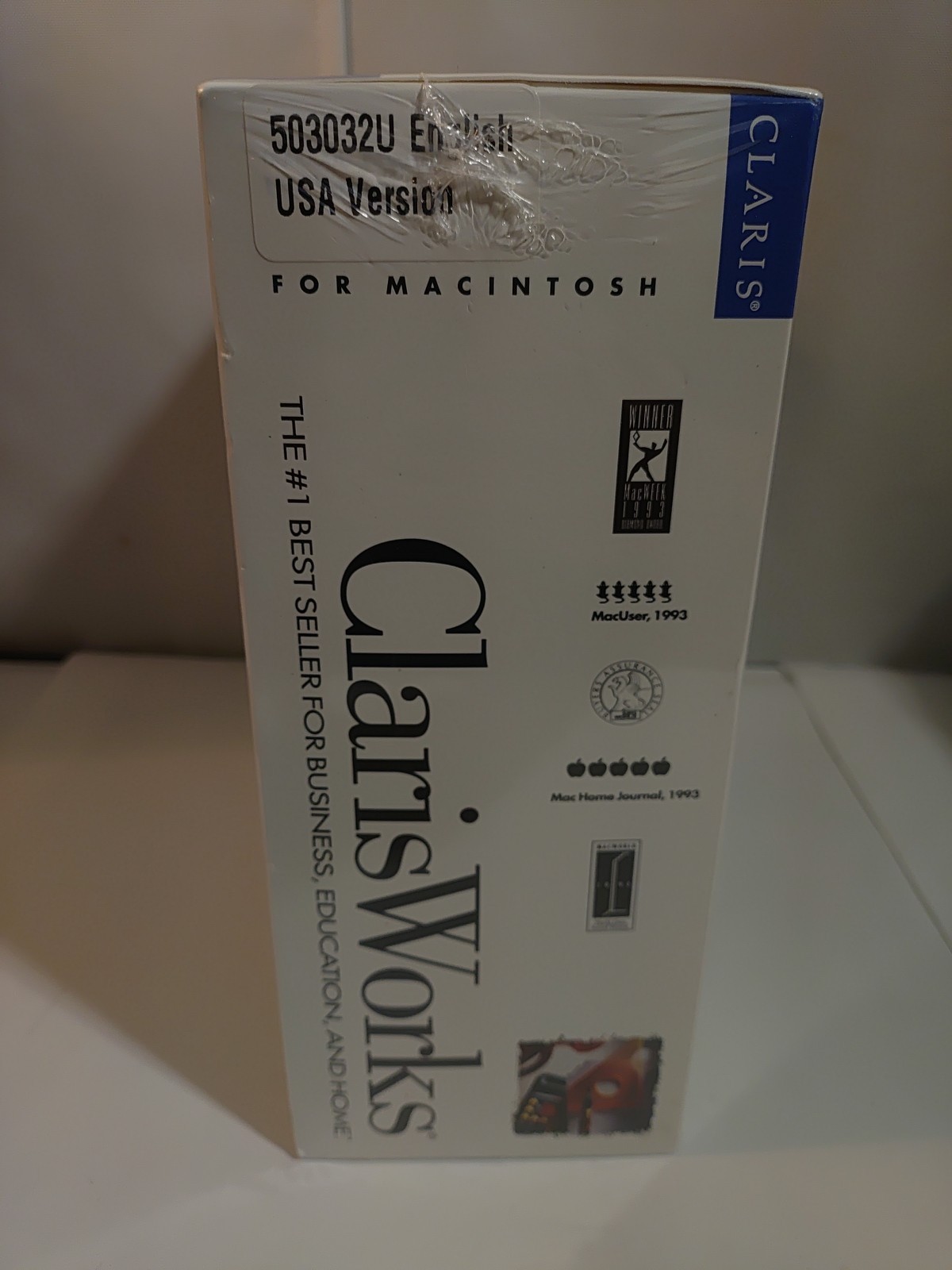 Vintage Apple Macintosh ClarisWorks Software – V2.0 – 1993 sealed NIB