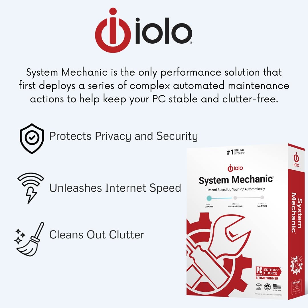 – System Mechanic, Fix & Speed Up Your PC Automatically With Award Winning So…