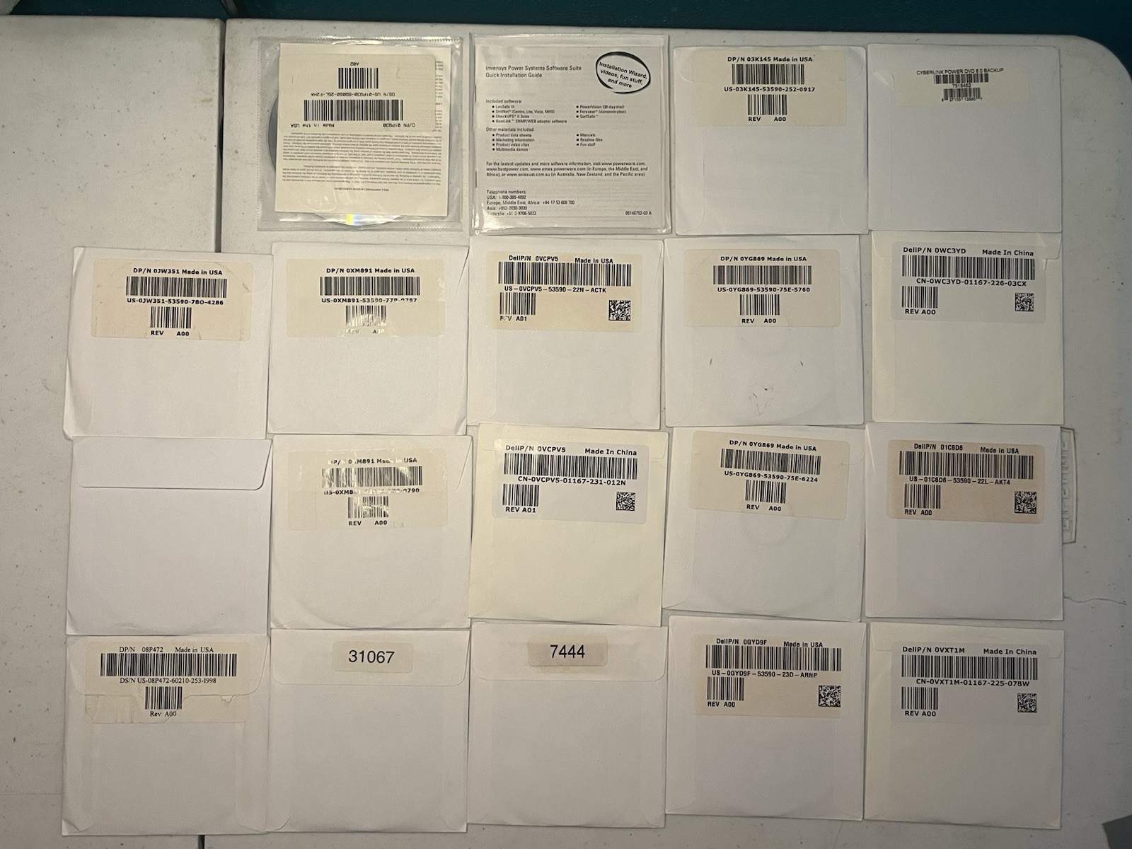 PC Drivers Utilities Backup Media Recovery Software (19) Factory Sealed Disk Lot