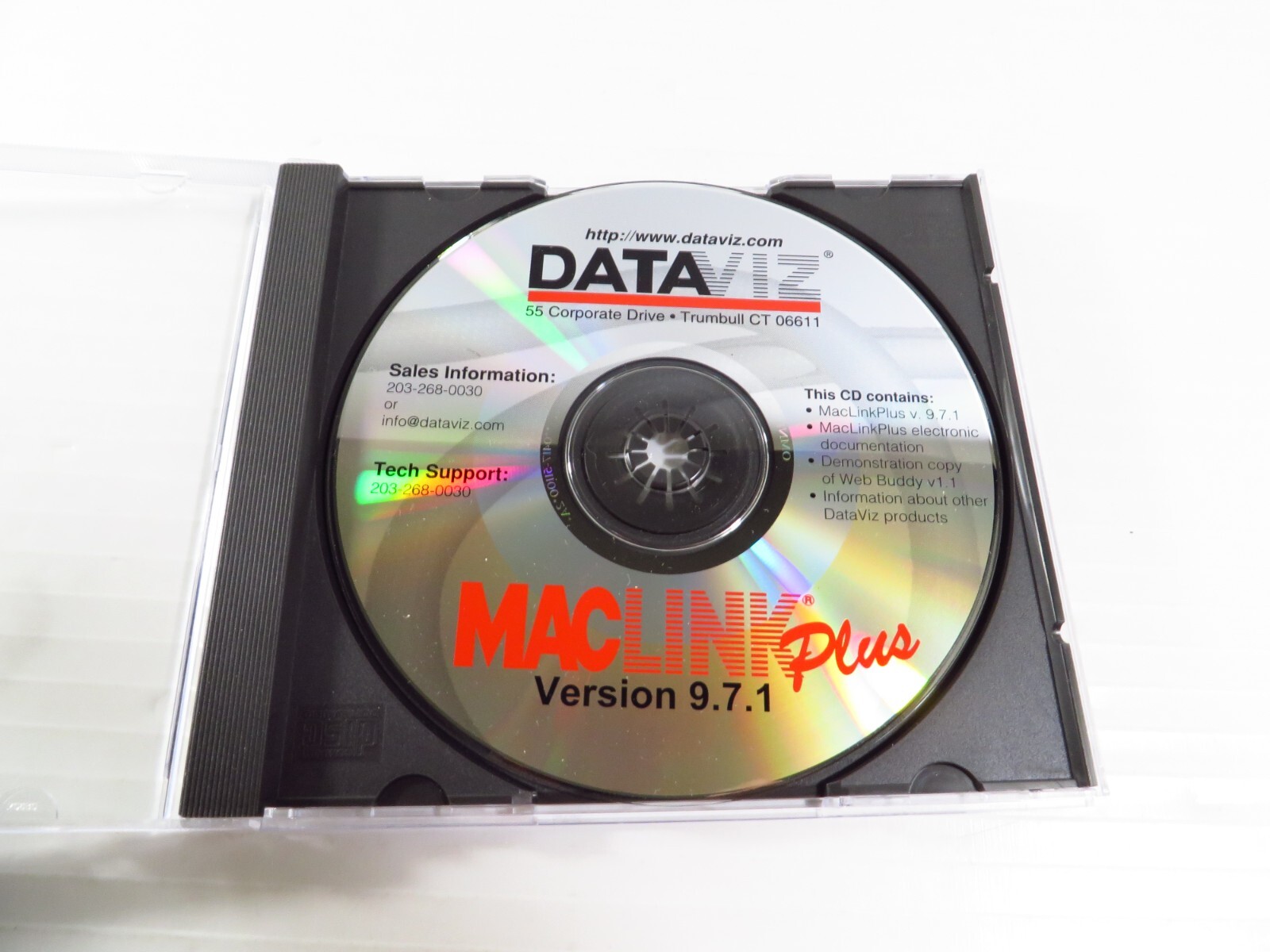 MacLink Plus 9.7.1 Deluxe PC CD share documents, open non-mac computer OS files!