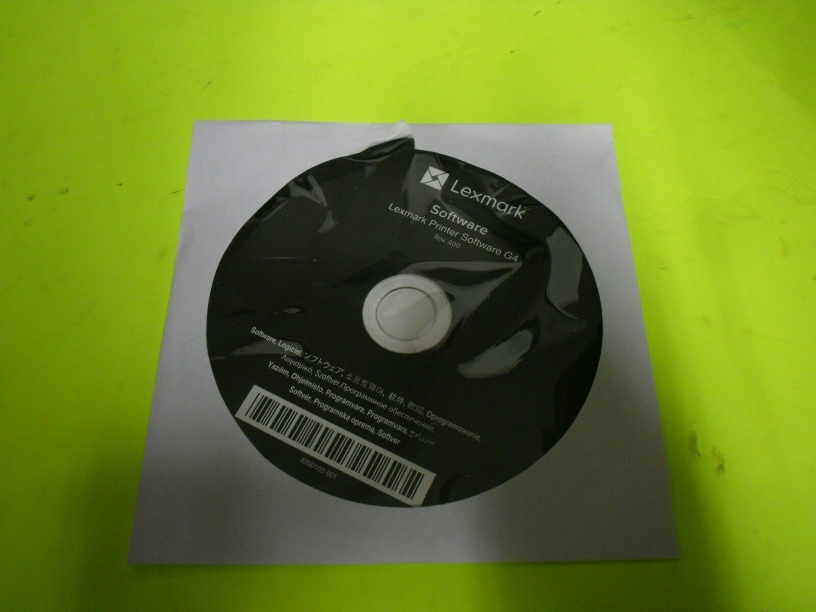 New Genuine Lexmark MB2236ADW Printer CD Software Drivers Utilities