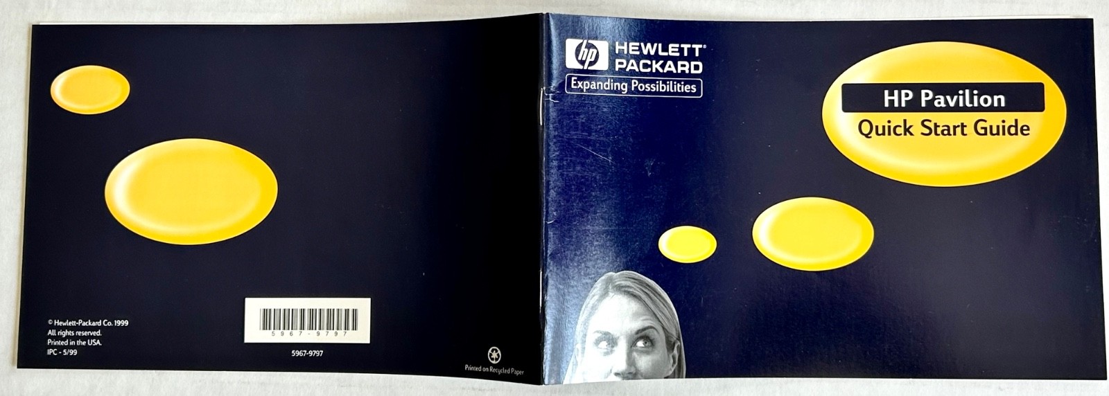 HP Pavilion Disks/Manuals Users Guide, Recovery Disc 2-Disk CD Set, Encarta +