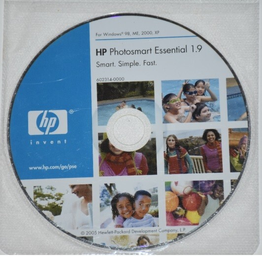 HP Photosmart Essential 1.9 For Windows 98, ME, 2000, XP Great Condition