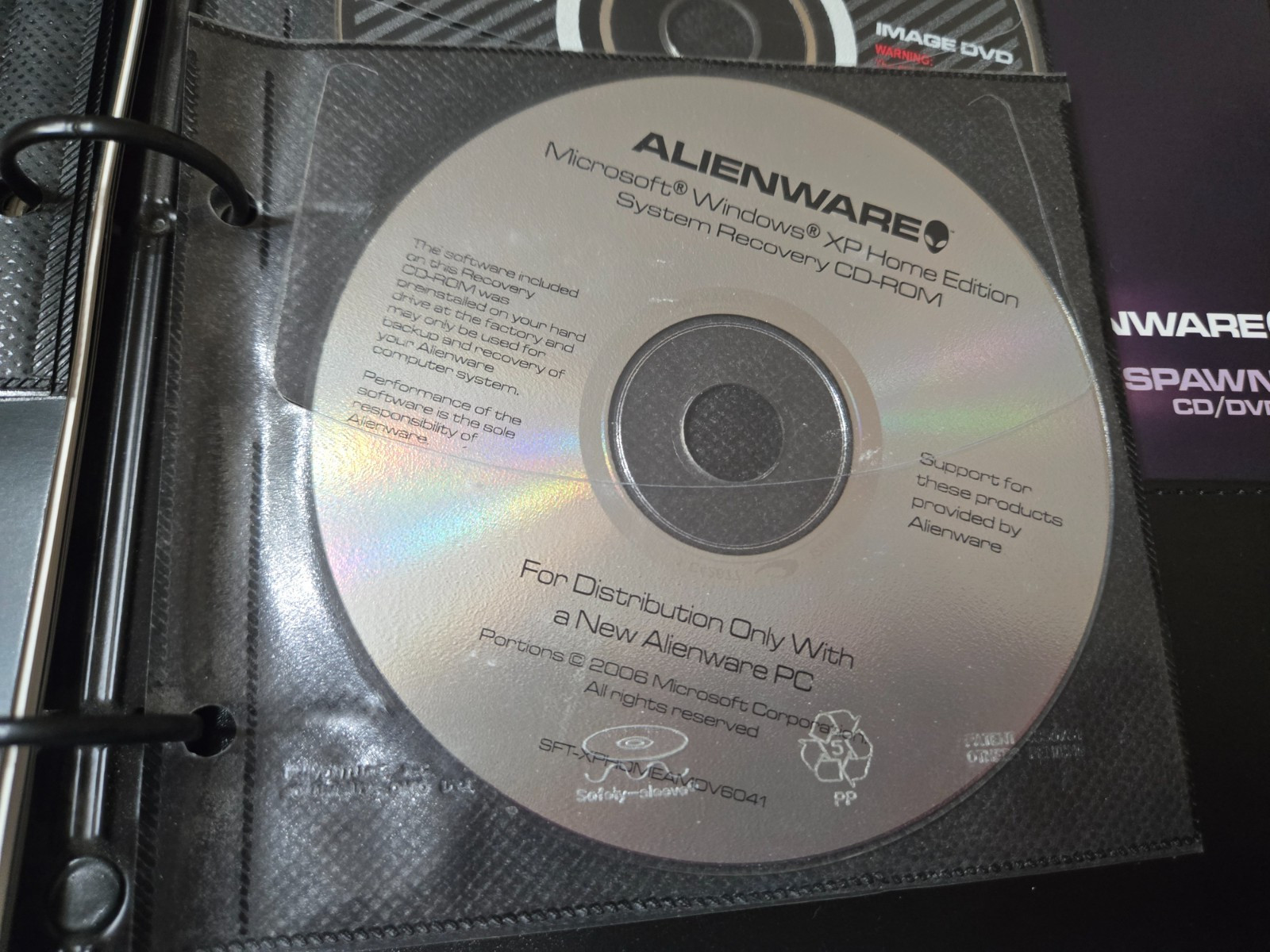 Vintage Alienware m9700a Computer Manual & Software Bundle in Binder – Read