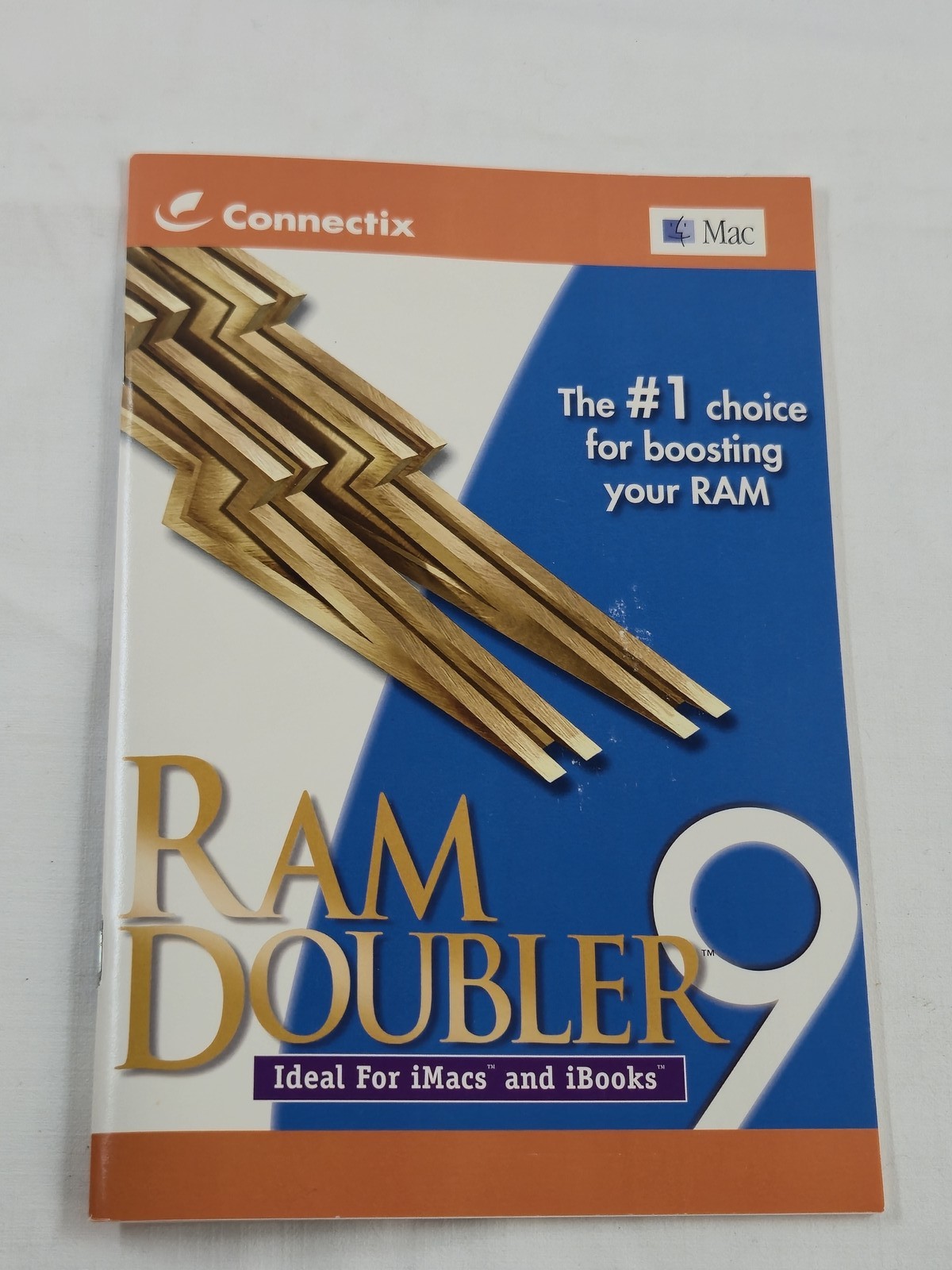 Connectix RAM Doubler 9 Software for Mac OS – Ideal for iMacs & iBooks –