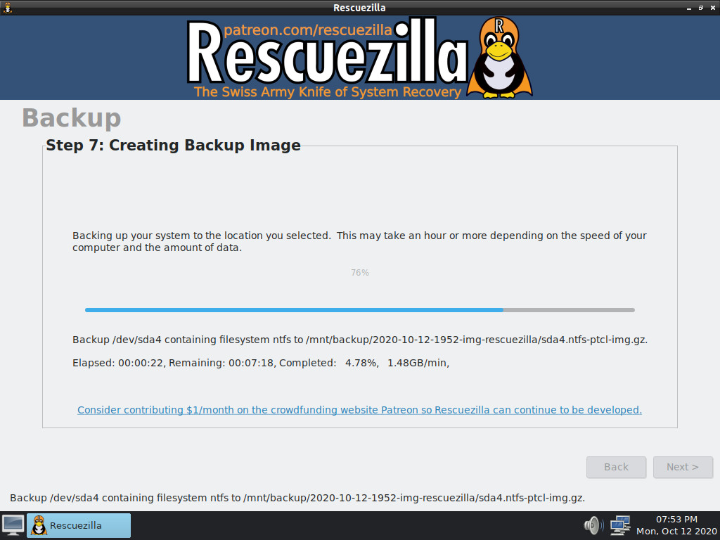 Rescuezilla Bootable DVD – Clonezilla GUI – Disk Imaging – Backup/Restore – NEW