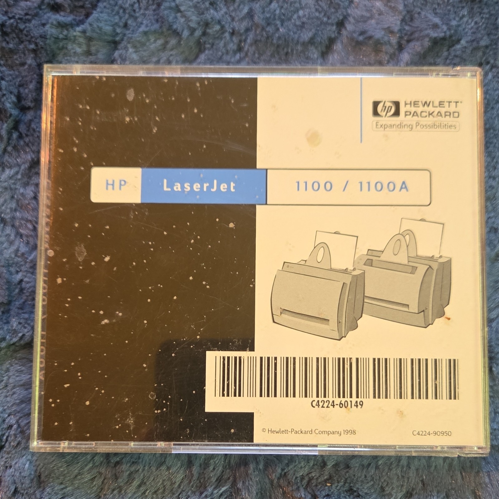 Hewlett Packard LaserJet 1100/1100A Drivers Update CD Windows DOS English