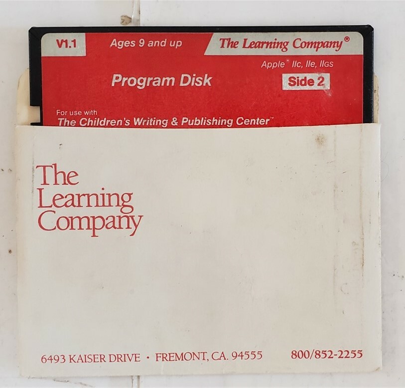 Learning Company 3.5″ Floppy V1.0 V1.1 4 Bonus