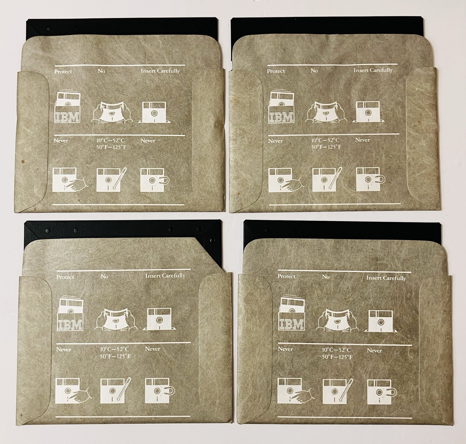 Lotus 1-2-3 IBM PC DOS 5.25 Floppy Disk Set Vintage 1983