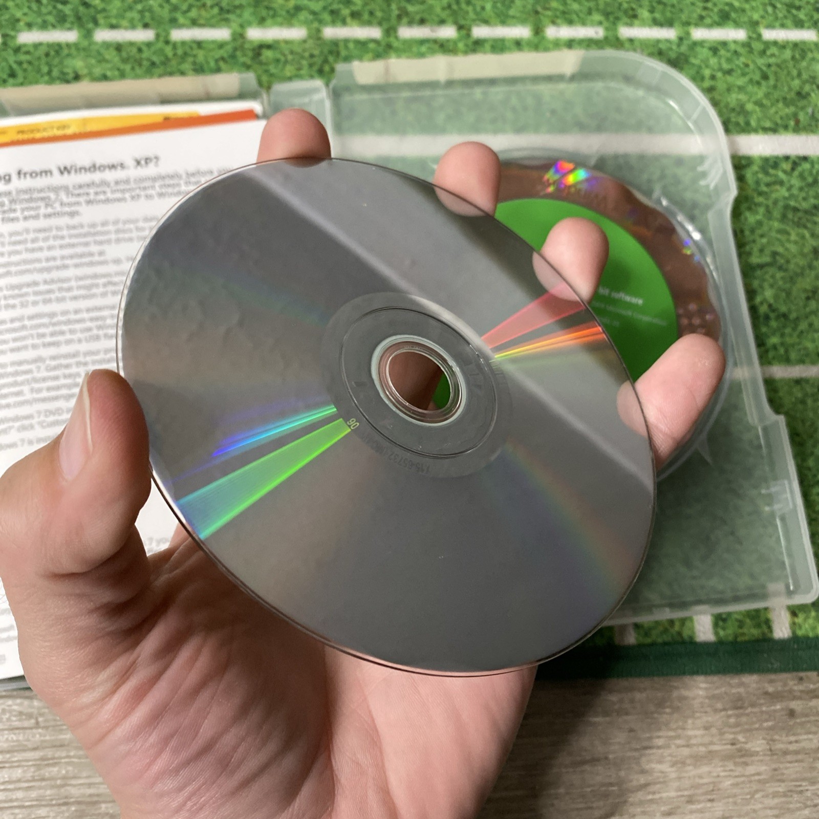 Microsoft Windows 7 Home Premium Upgrade 32 Bit and 64 Bit DVDs MS WIN