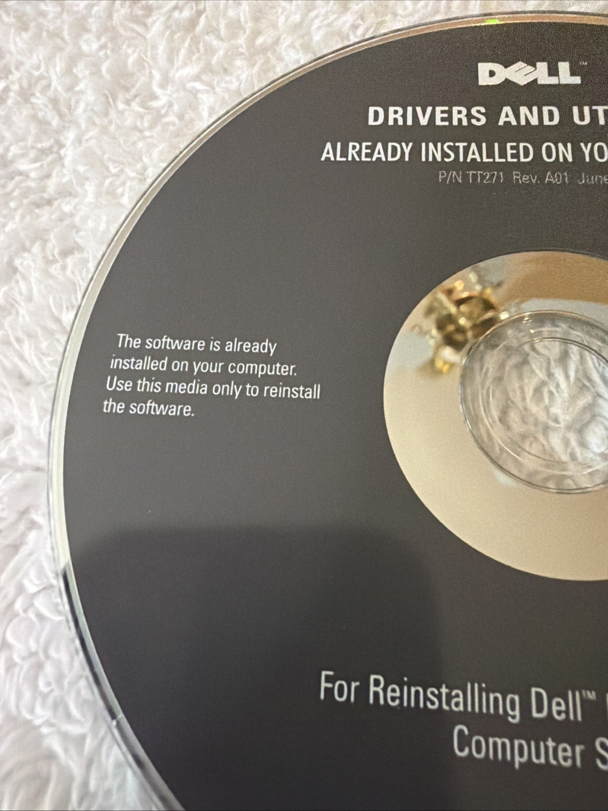 Dell Drivers & Utilities Reinstalling Inspiron 531/531s Vtg PC CD ROM Software