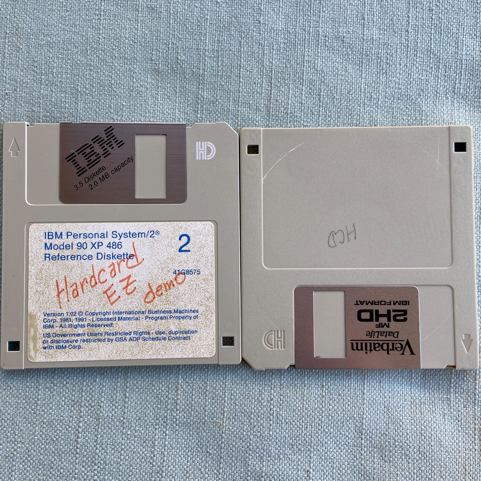 Computer Software Plus Hardcard II XL EZ SCO Xenix Unix Install 3.5” Disk Demo