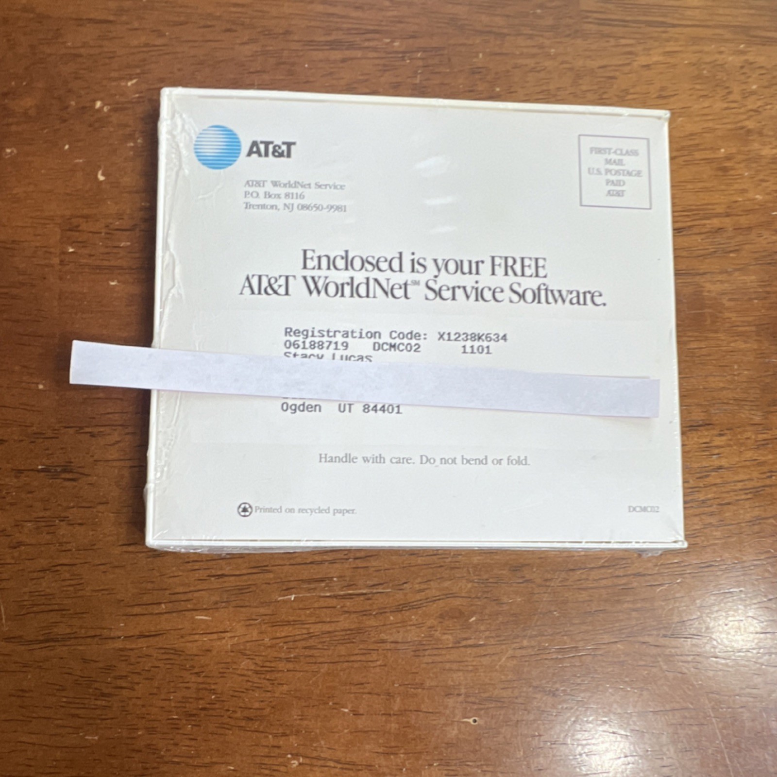 Vintage AT&T WorldNet Service Driver & Utility Software CD Factory Sealed 1990s