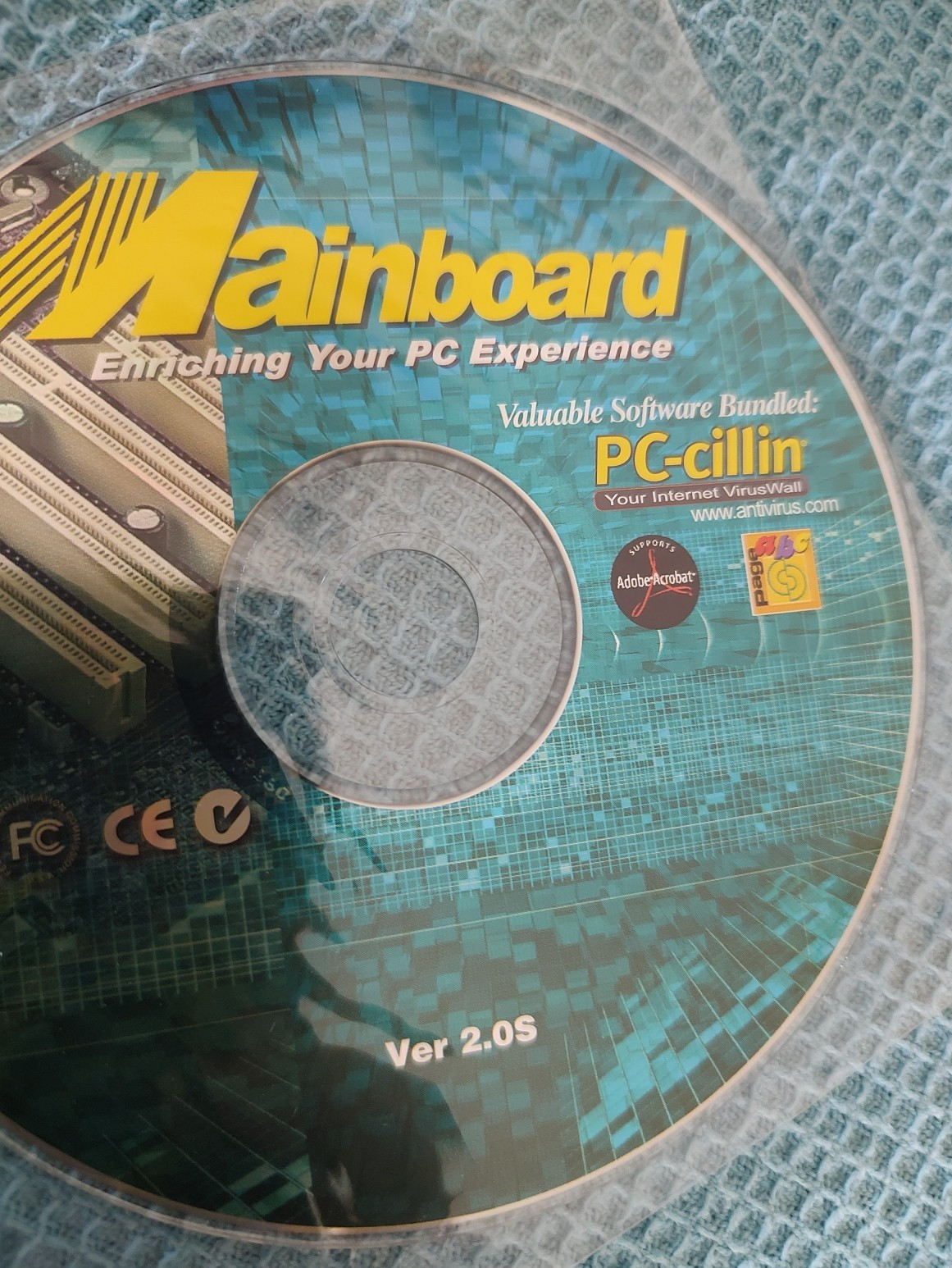 Mainboard ISO-9001 Ver. 2.0S CD-ROM – CD ONLY!!!