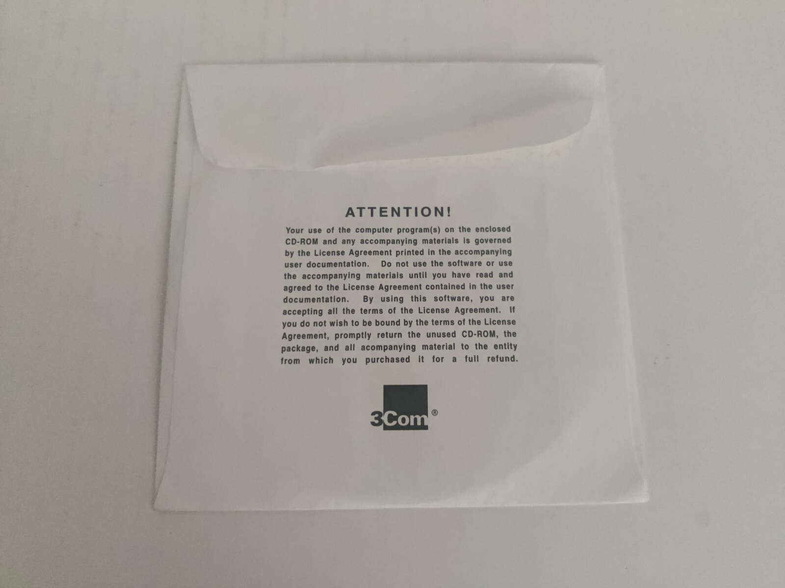 3Com 1999 PC LAN Ethernet OEM Installation CD Disc Only 3CCFE575CT 3CXFE575CT
