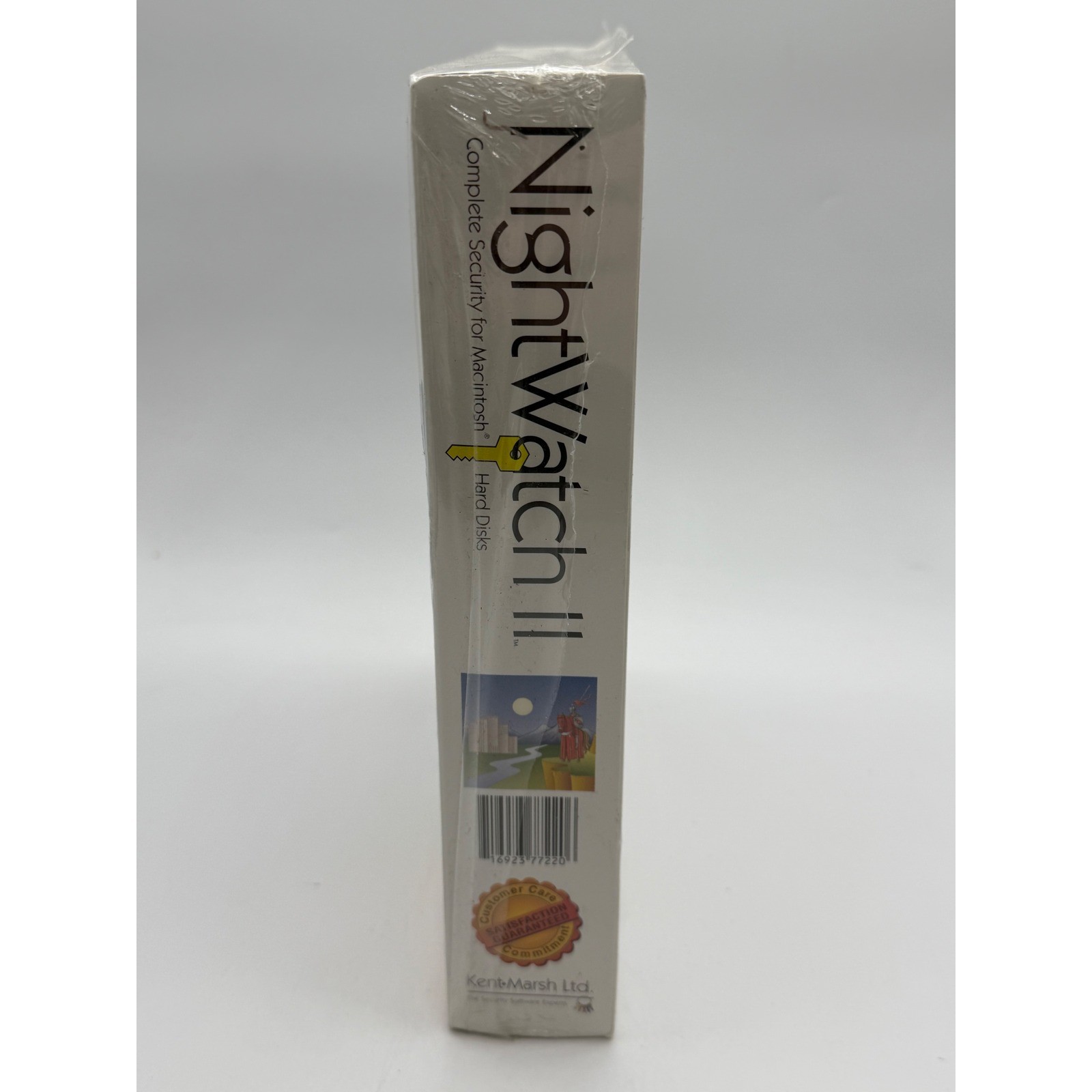 Vtg NightWatch II Macintosh Security Software Hard Disk Protection Kent Marsh