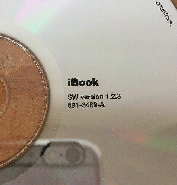 Mac Macintosh iBook Hardware Test 1.2.3 Software System Diagnostic CD-ROM Disc