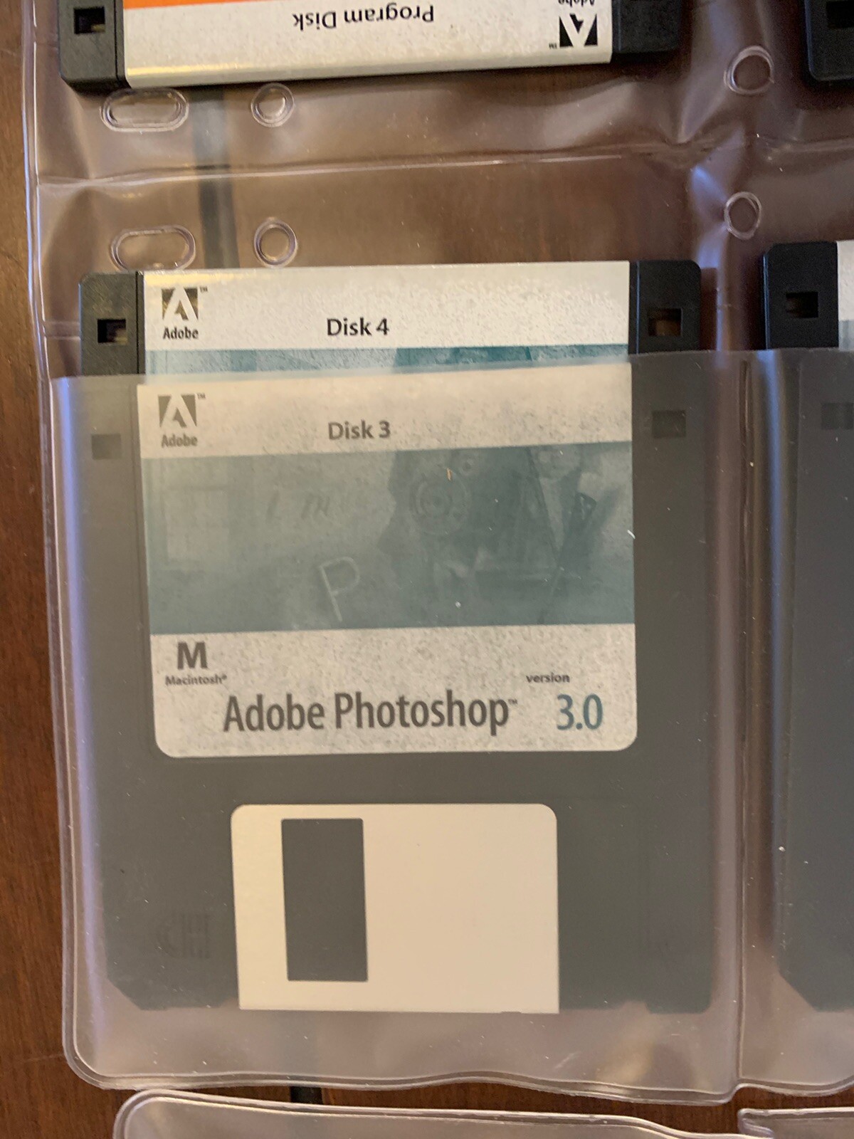 Adobe Photoshop 3.0 Adobe Illustrator 6.0 Bundle For Mac 3.5 inch Floppy 1993