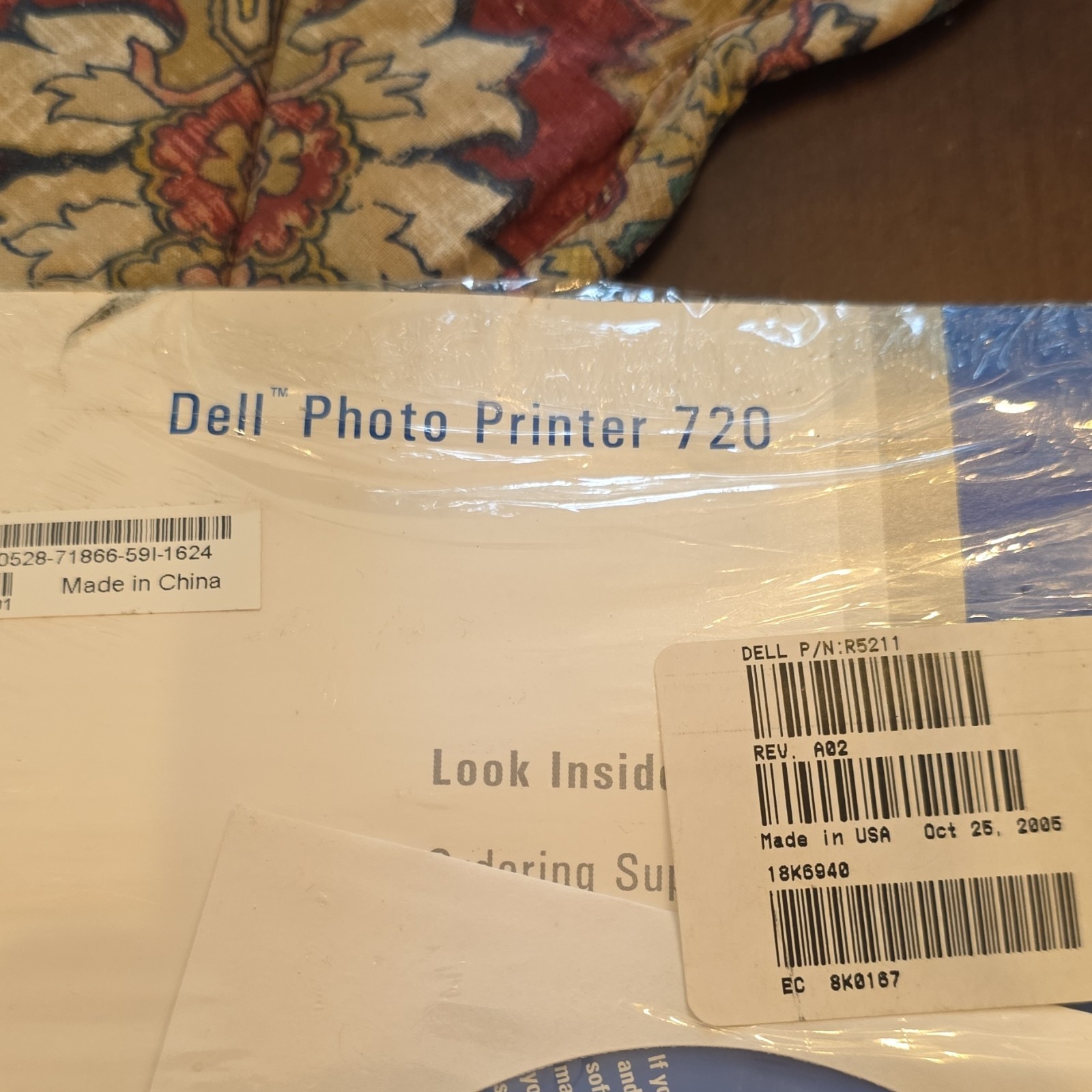 Dell Photo Printer 720 Drivers & Utilities Software CD Disc, MPN R5211