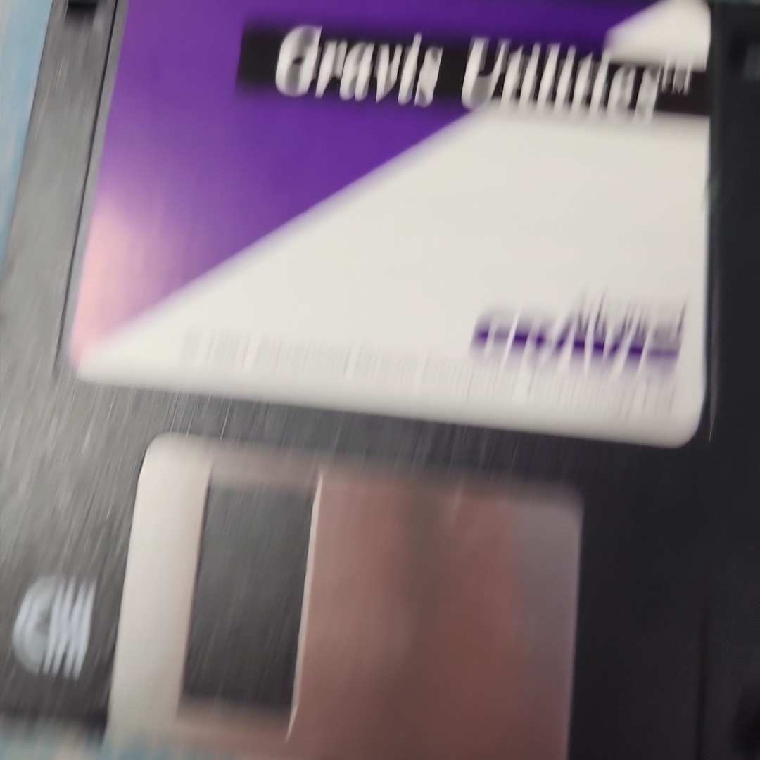 Gravis Utilities 3.5″ Floppy Disk 1991 Software Tool for PC – Vintage