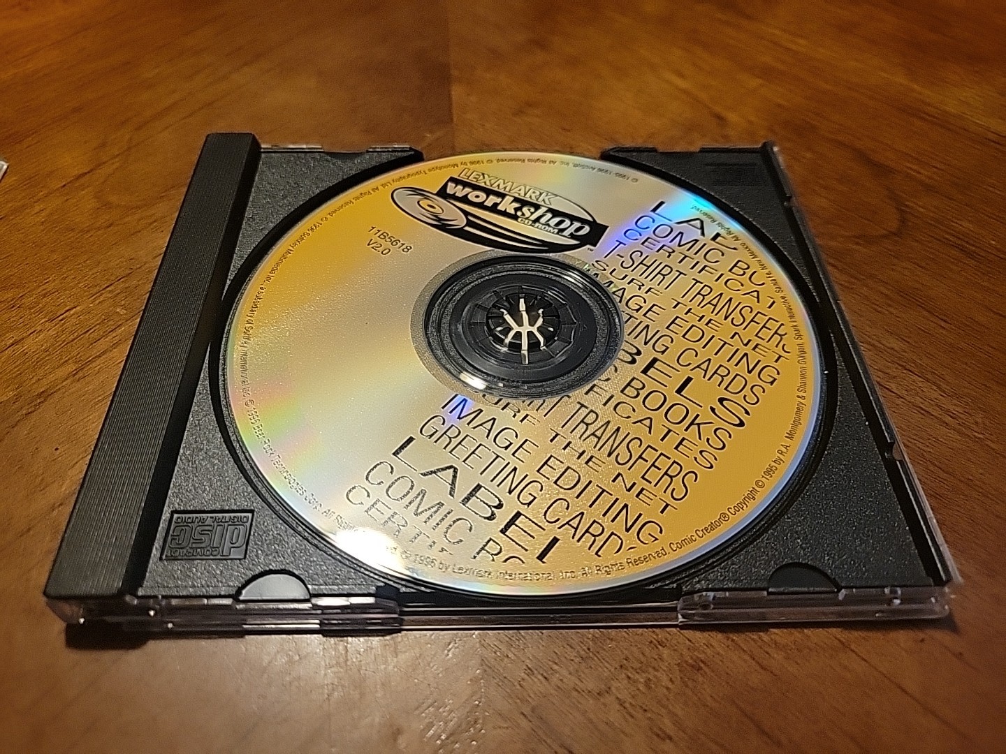 LexMark Workshop Guide – Labels, Images, Cards & More! CD Rom – PC Lex Mark