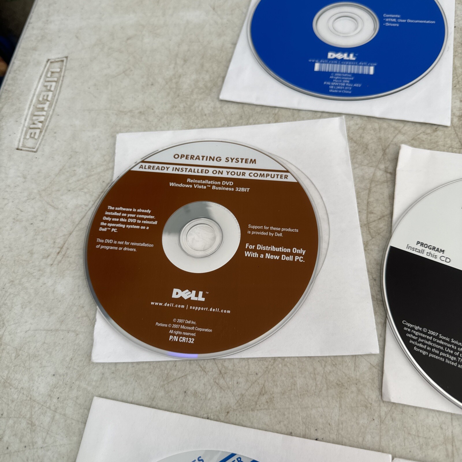Dell Computer System Cd Program Systems Roxio