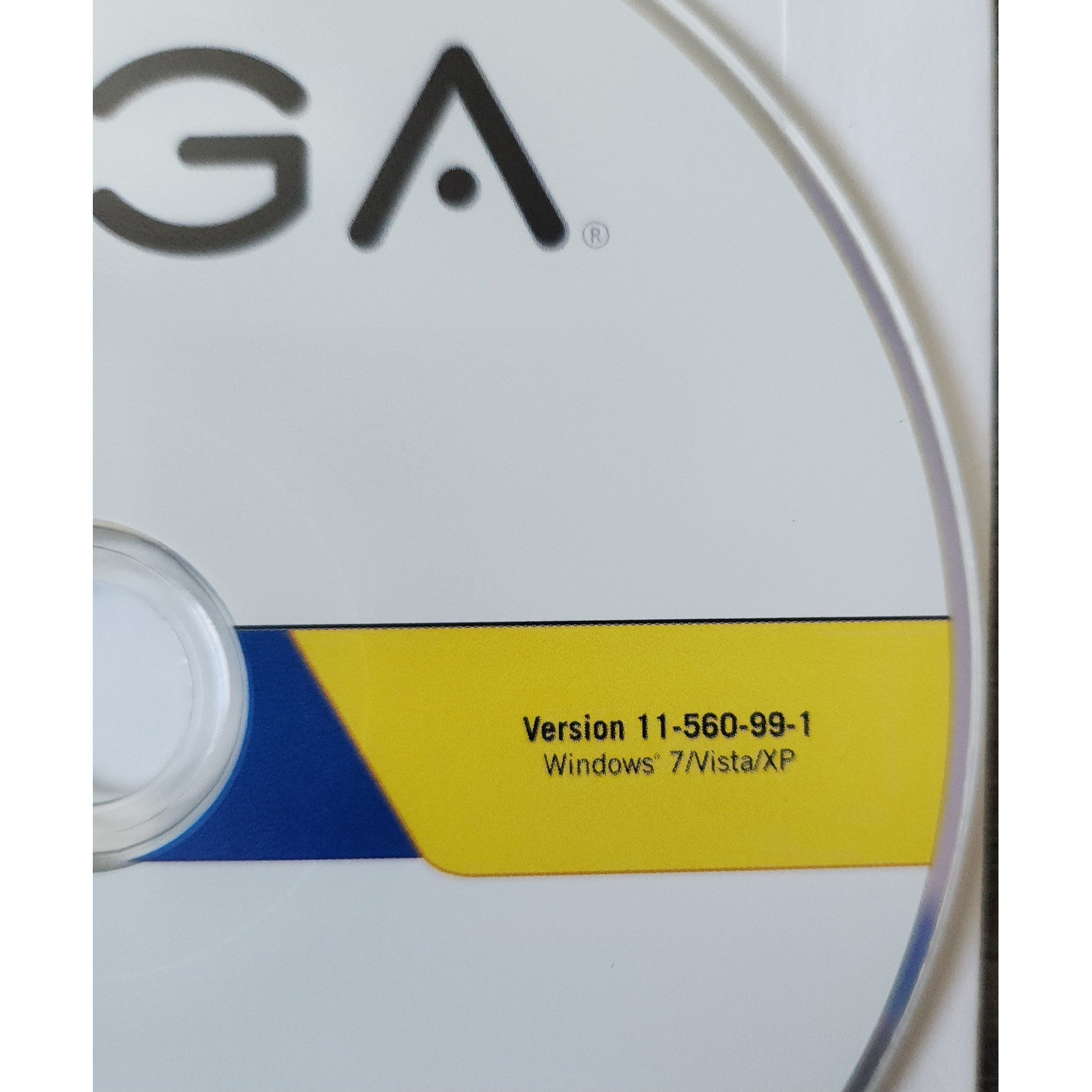 EVGA GeForce 500 Series Driver Installation Disc & User Guide Manual 11-560-99-1