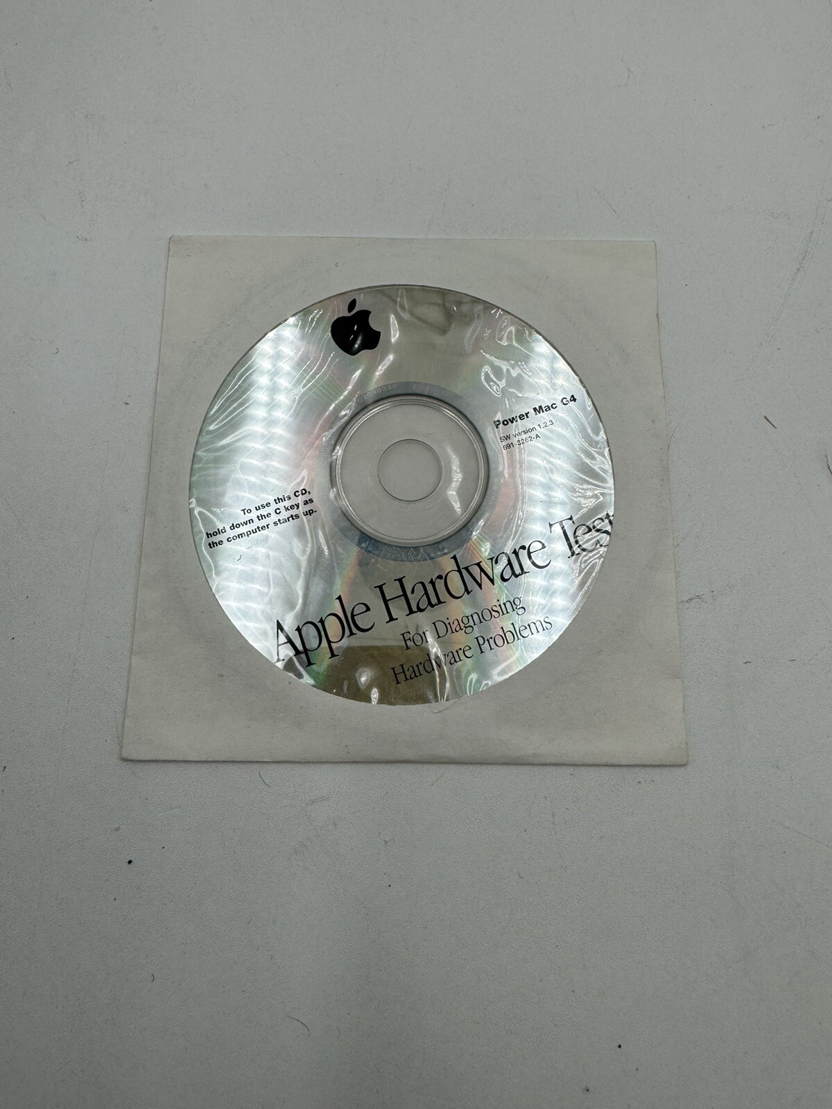 Apple Hardware Test Version 1.2.3 CD Software