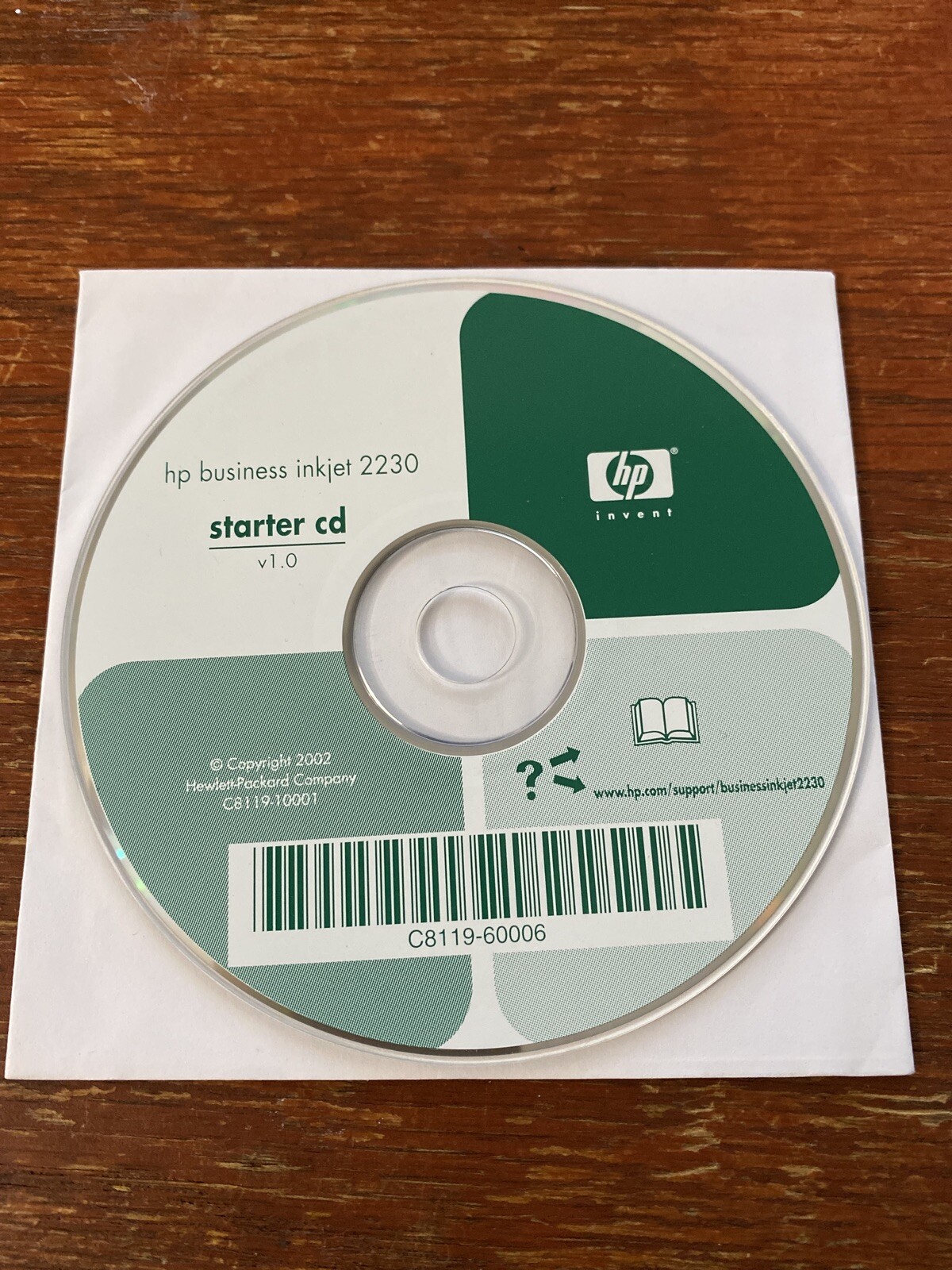 HP Business InkJet 2230 Starter CD V1.0