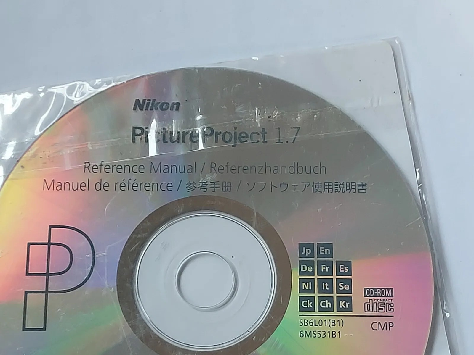 Nikon Picture Project 1.7 Windows & Mac CD-Rom & Reference Manual. New Sealed