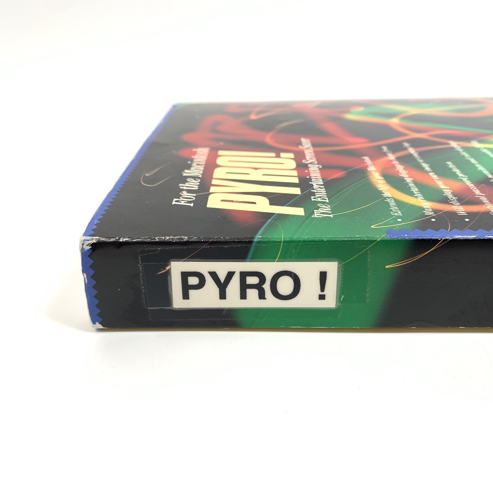 Vintage PYRO Macintosh Apple 3.5″ Hard Disk Screen Saver Fifth Generation System