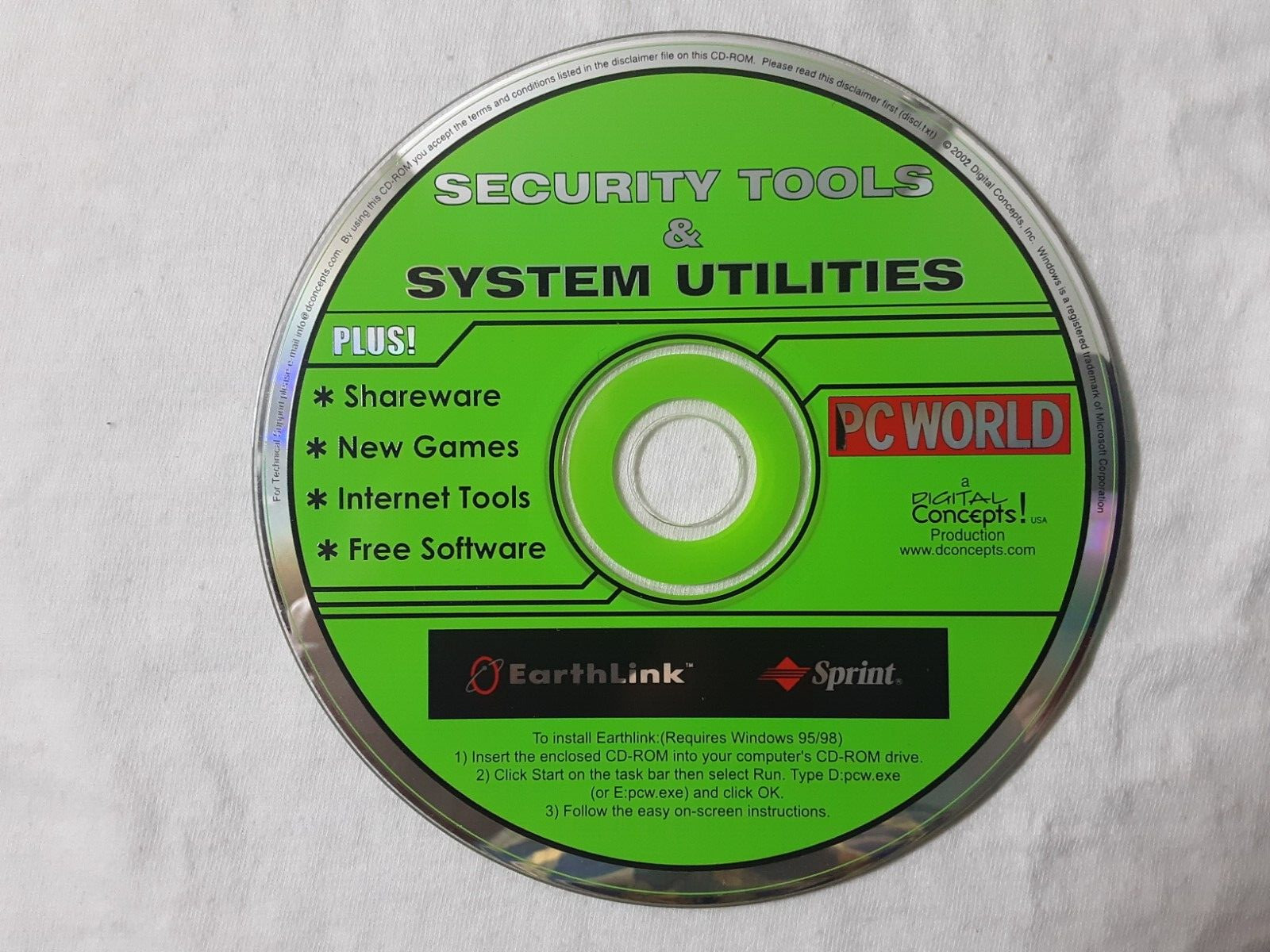 retro 2002 CD-Rom PC World Security Tools & System Utilities FREE SHIPPING games