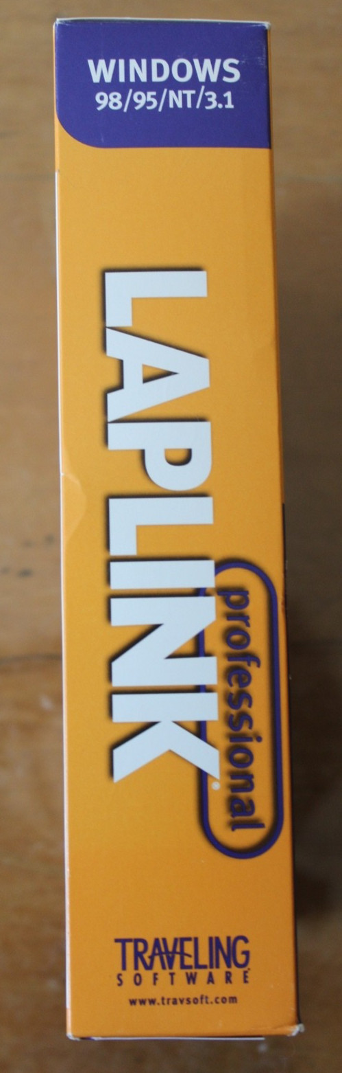 Vintage Professional LapLink For Remote Access For Windows 95/98/NT/3.1 – In Box