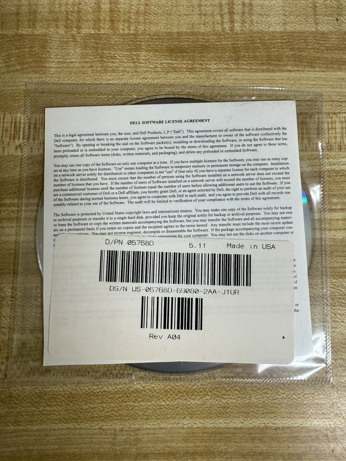 Dell May 2001 Original OEM OptiPlex ResourceCD Drivers, Diagnostics, Utilities
