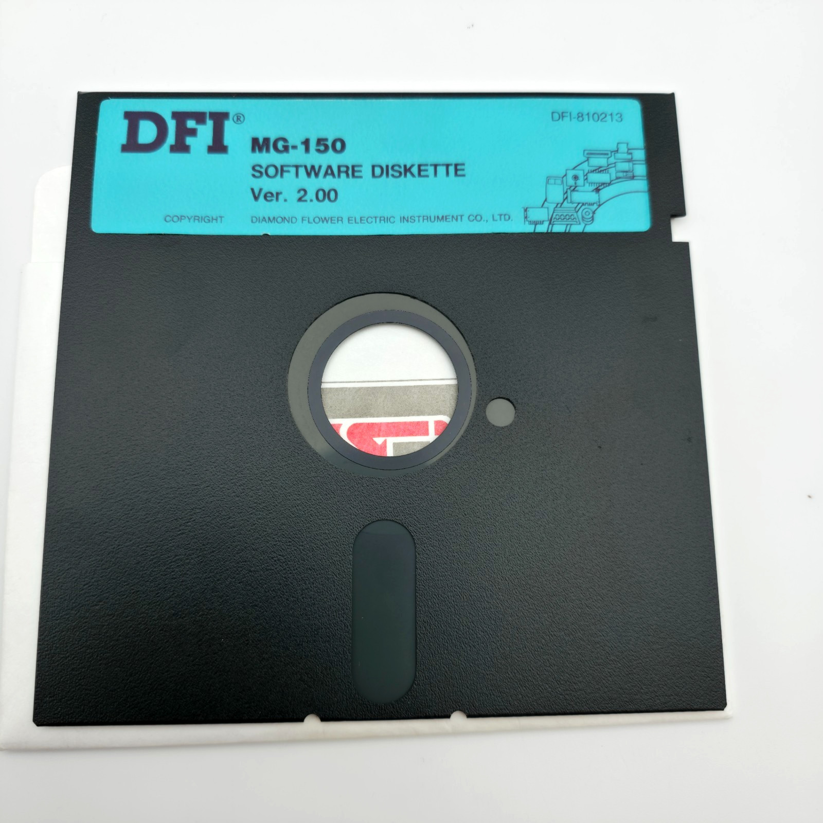 Vintage DFI MG-150 Floppy v2.00 (DFI-810213) • Hercules/MDA Utility • Tested