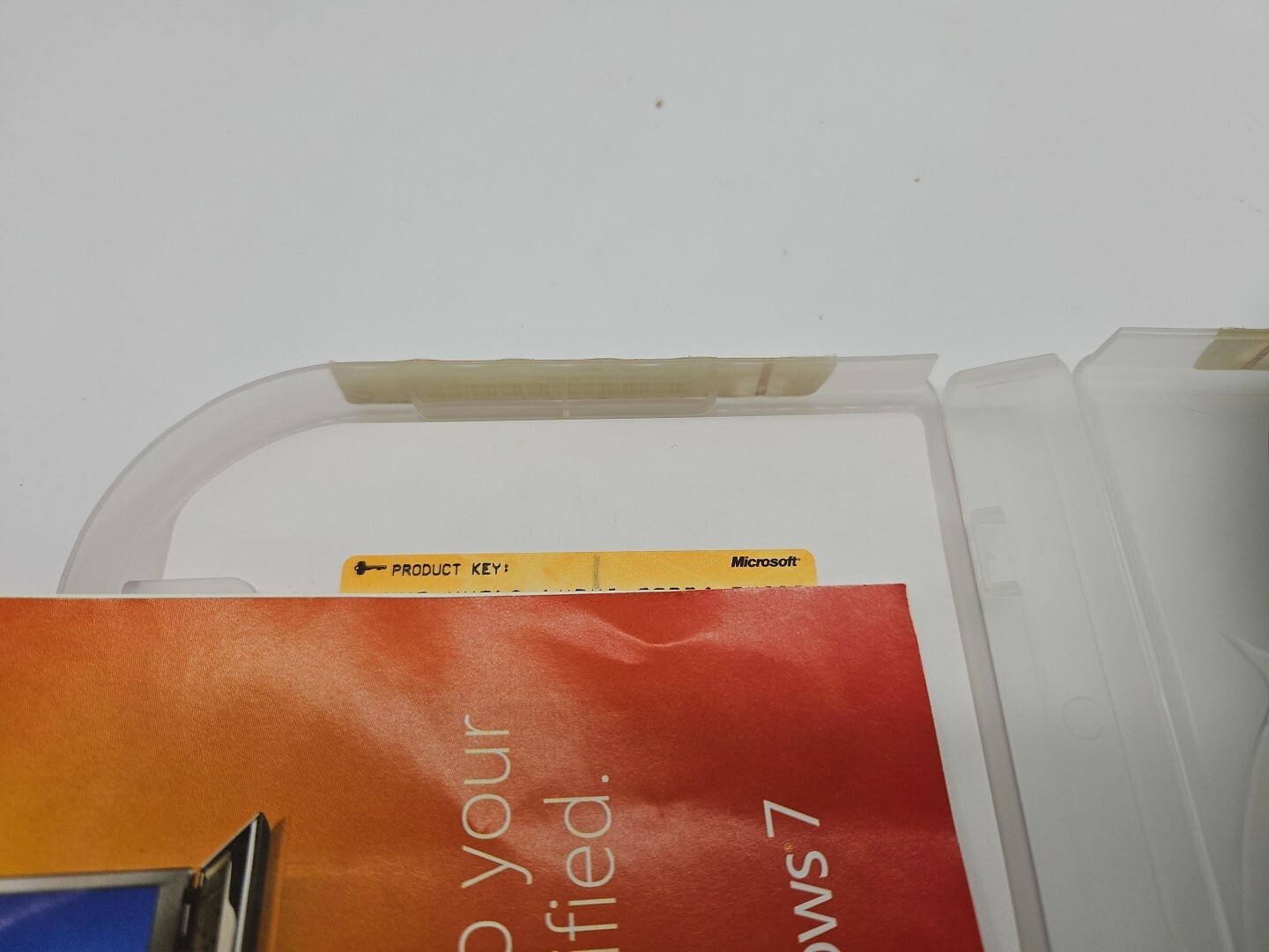 Microsoft 7 Home Premium UPGRADE Complete With Product Key