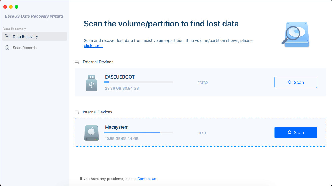 Easeus Data Recovery Lifetime 1 PC for Mac