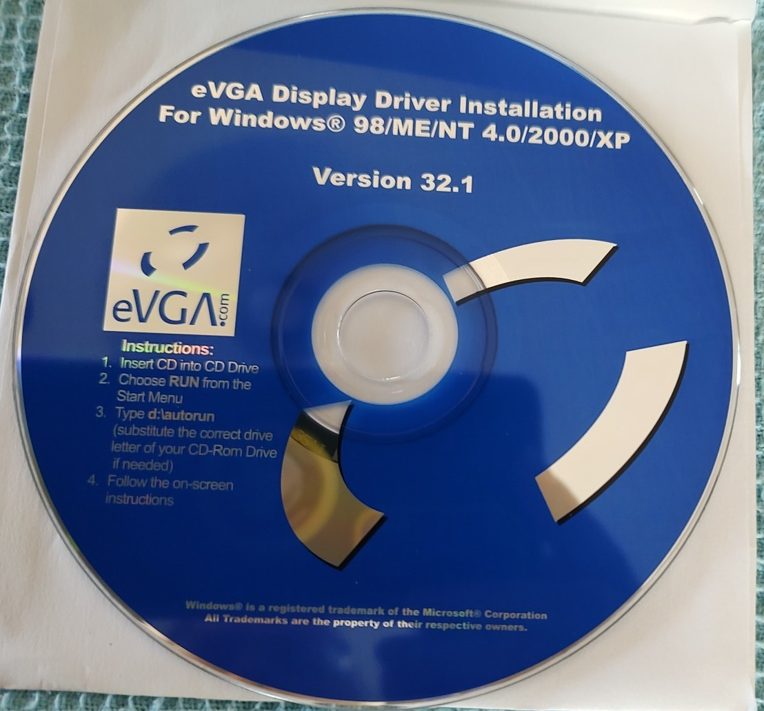 eVGA Display Driver Installation Version 32.1 Windows 98/SE/ME/NT – 4.0/2000/XP