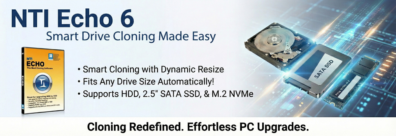 NTI Echo 5 | New Version for 2024 | Disk Cloning & Migration Software