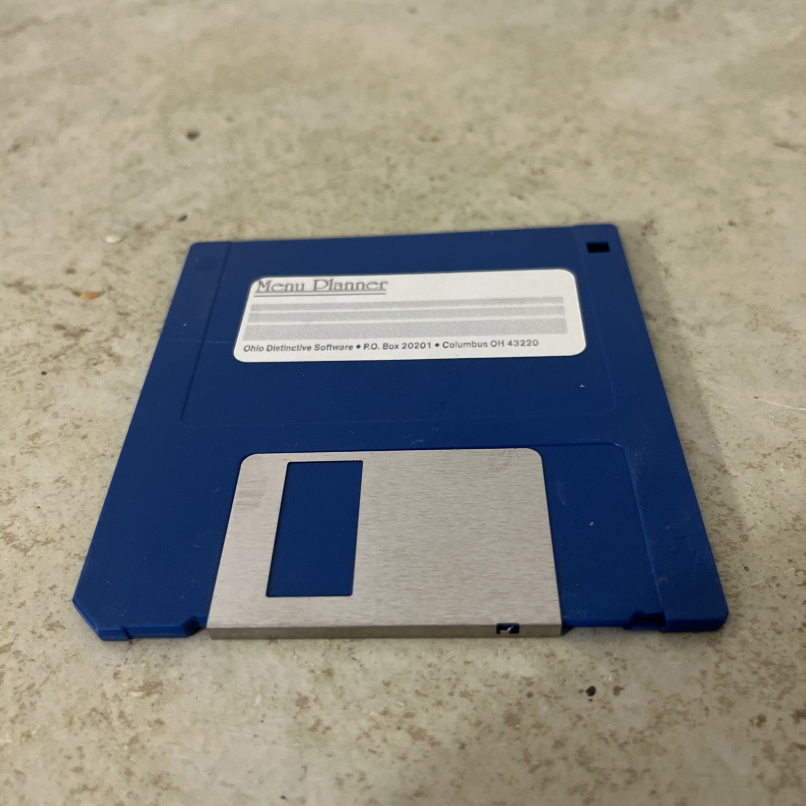 Menu Planner 3.5 Floppy Disk