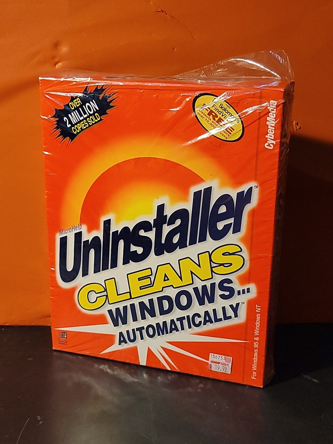 CyberMedia Uninstaller Cleans Windows Automatically Big Box ~ 100% CIB Complete