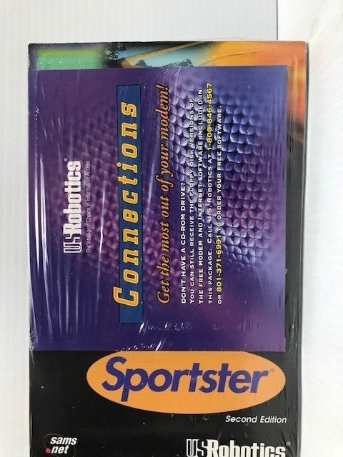 New in Package U.S. Robotics 56k Sportster Connections Software (FC201-3 T1101)