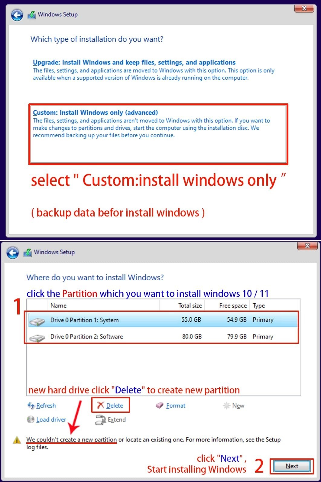32GB Bootable Windows 10 & 11 USB Drive – Install/Recovery Tool