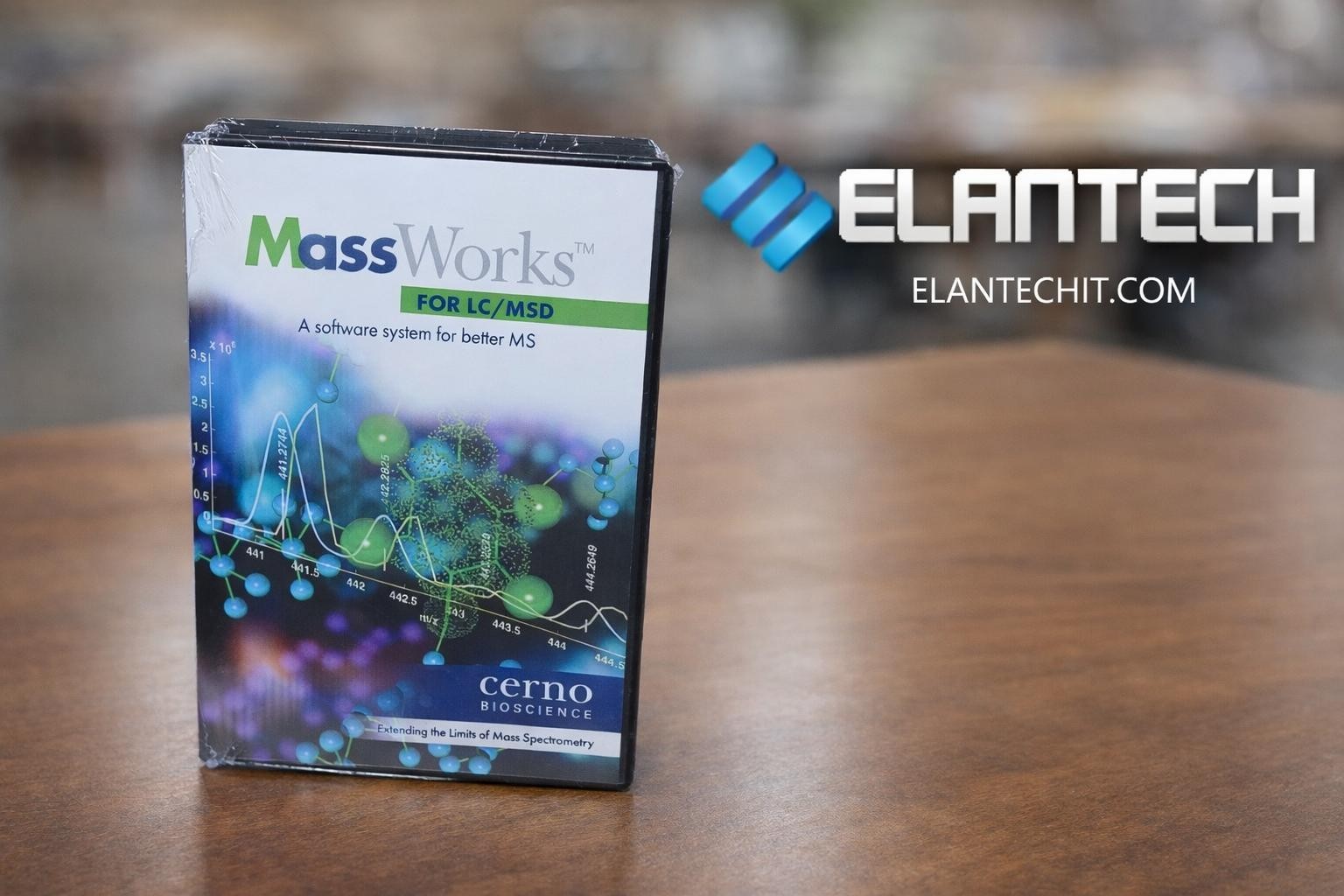Mass works for LC/MSD Cerno Bioscience Software system for better MS MWLDV7