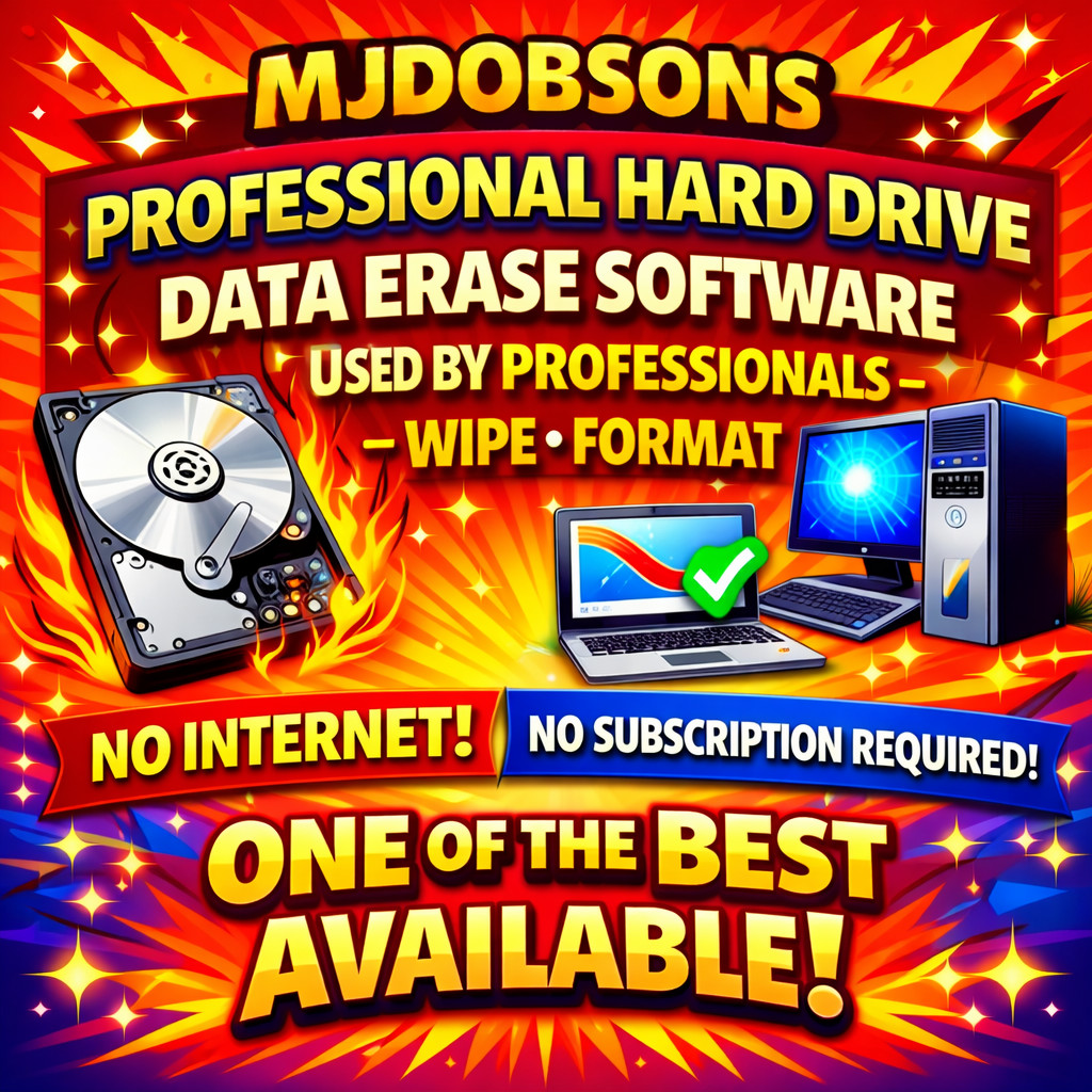 Erase Engineers DVD Hard Drive Wipe Tool | Secure Data Erasure Subscription Free