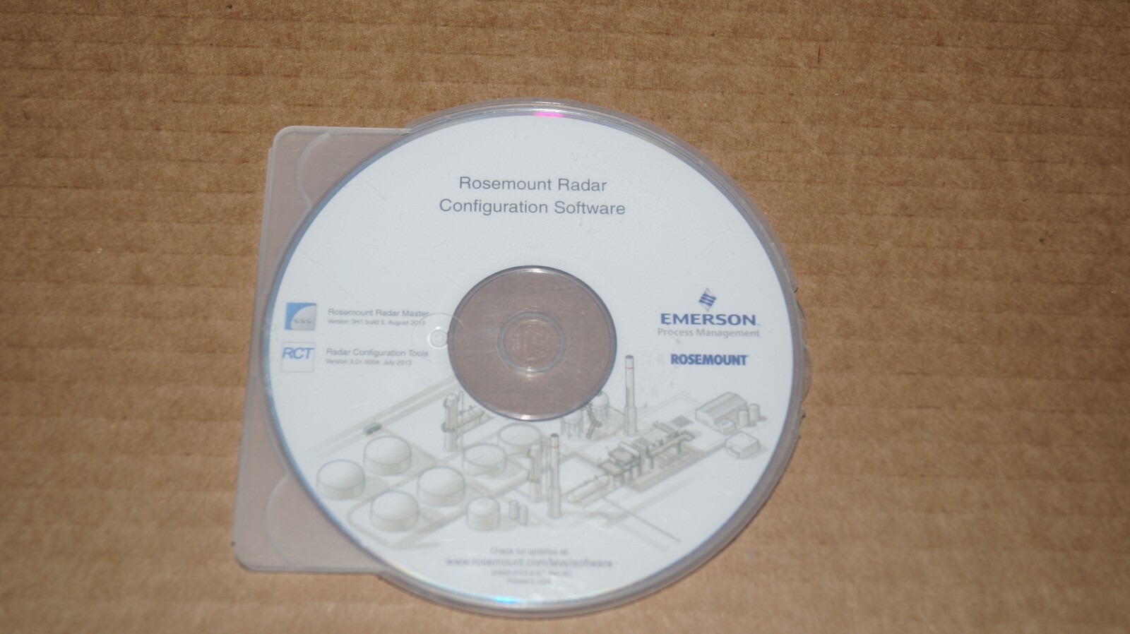Rosemount Emerson Process Management Radar Configuration Tool – Software
