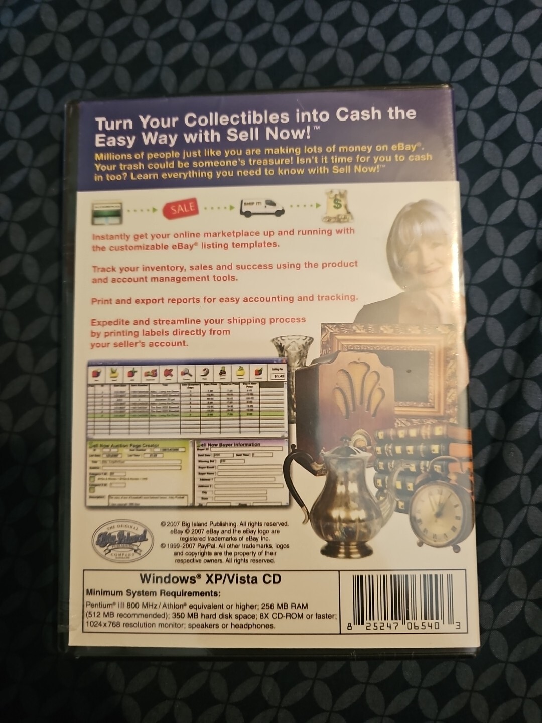 Windows xp vista cd for pc sell now tge cimplet diy ebay seller tool 2007.