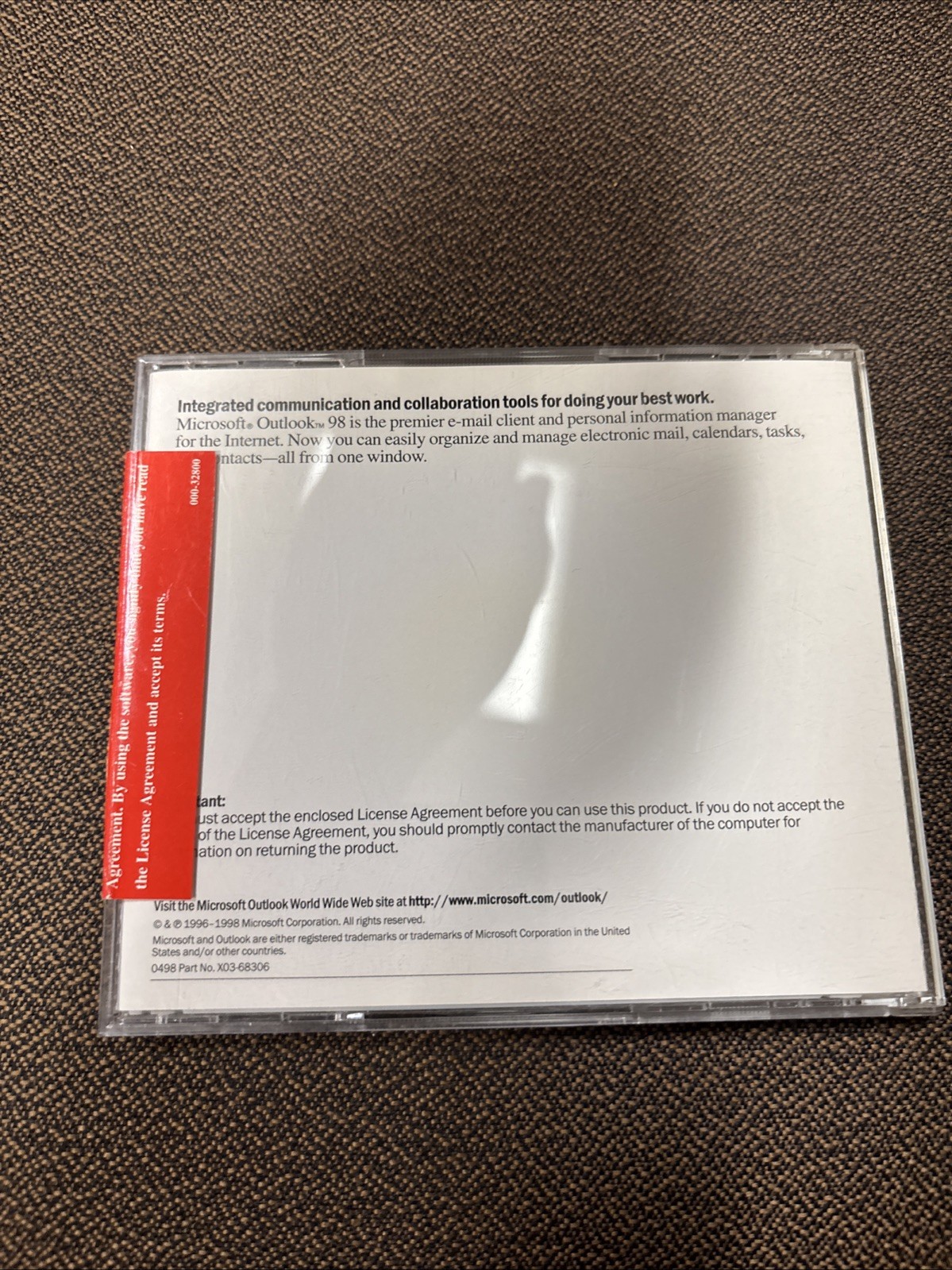 Microsoft Outlook 98 CD Only
