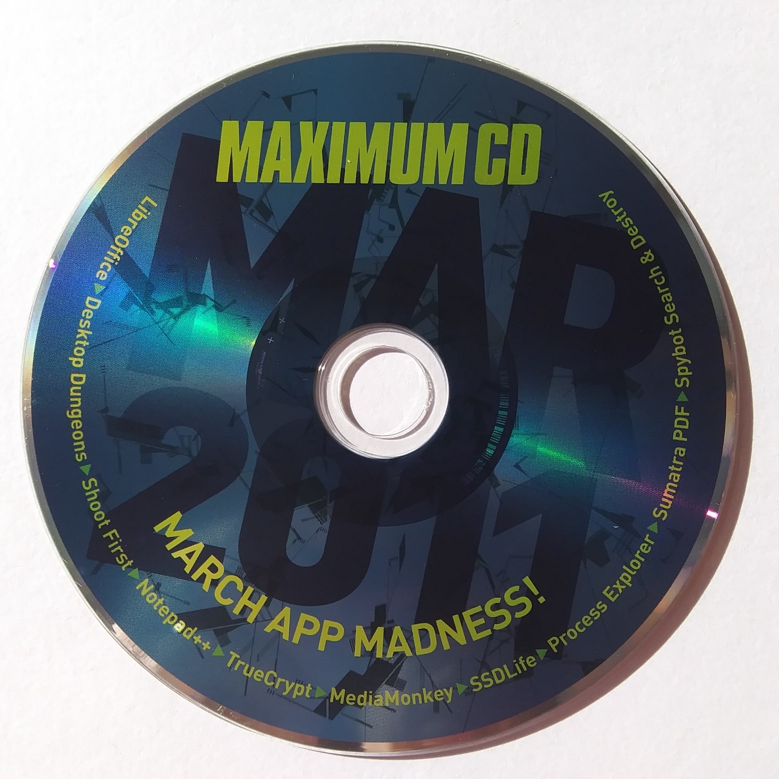 Maximum CD March 2011 App Madness PC Utility Software CD TrueCrypt Portable