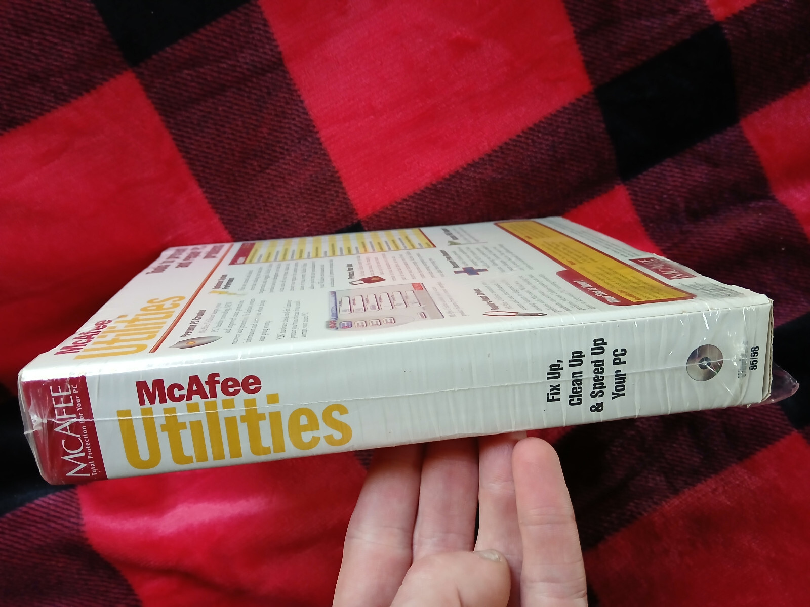 McAfee Utilities Nuts & Bolts Factory Sealed for Windows 95/98 NEW!